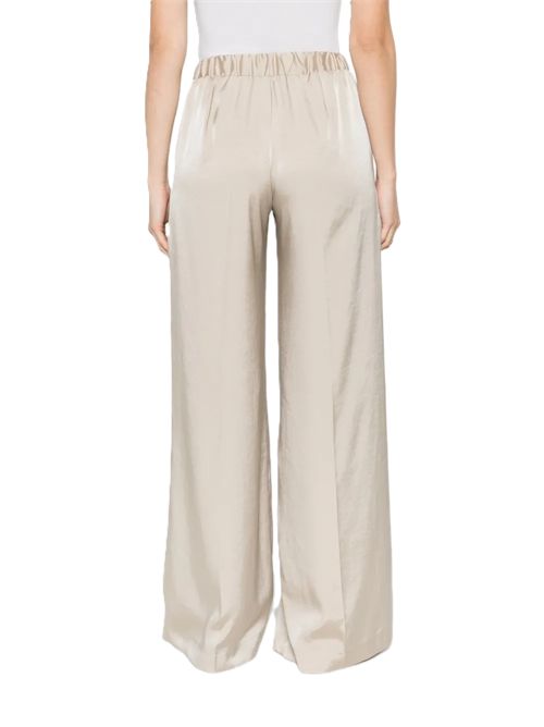 P.A.R.O.S.H.Pantaloni a palazzo con vita elasticizzata P.a.r.o.s.h. | PAKY-D232286004 BEIGE